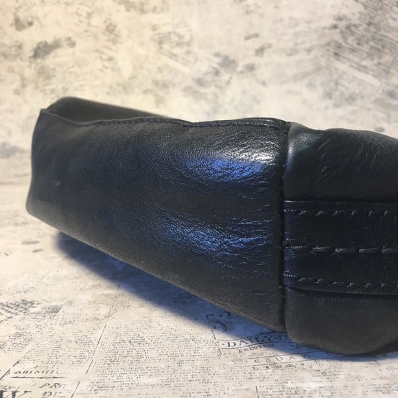 Fossil black leather hand bag - Picture 5 of 10